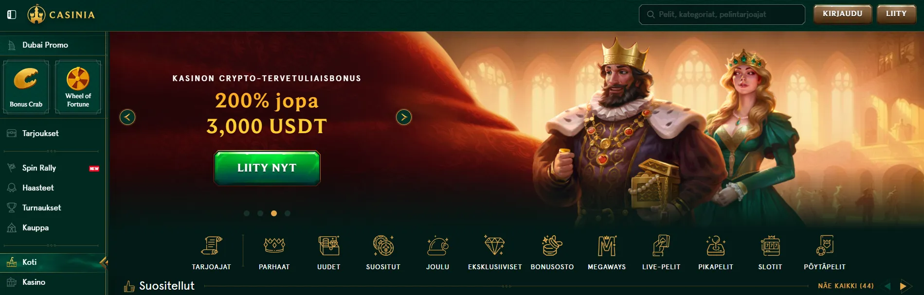 Kuvankaappaus Casinia