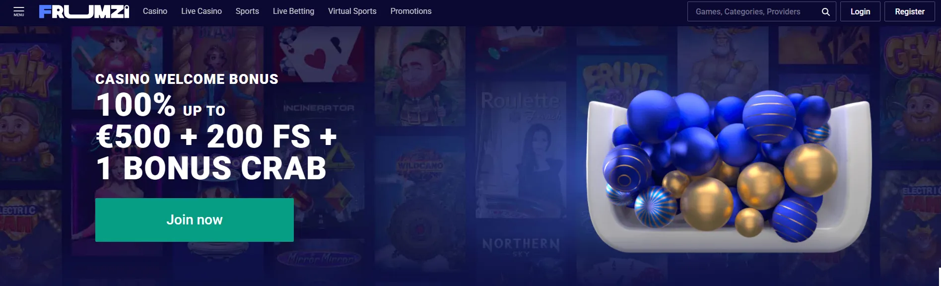 Screenshot Frumzi