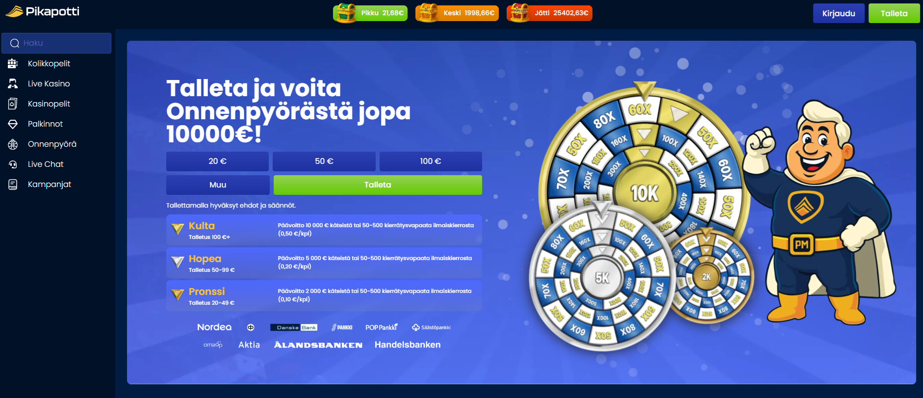 Kuvankaappaus Pikapotti