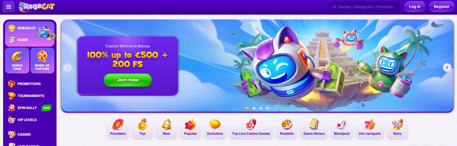 Screenshot RoboCat