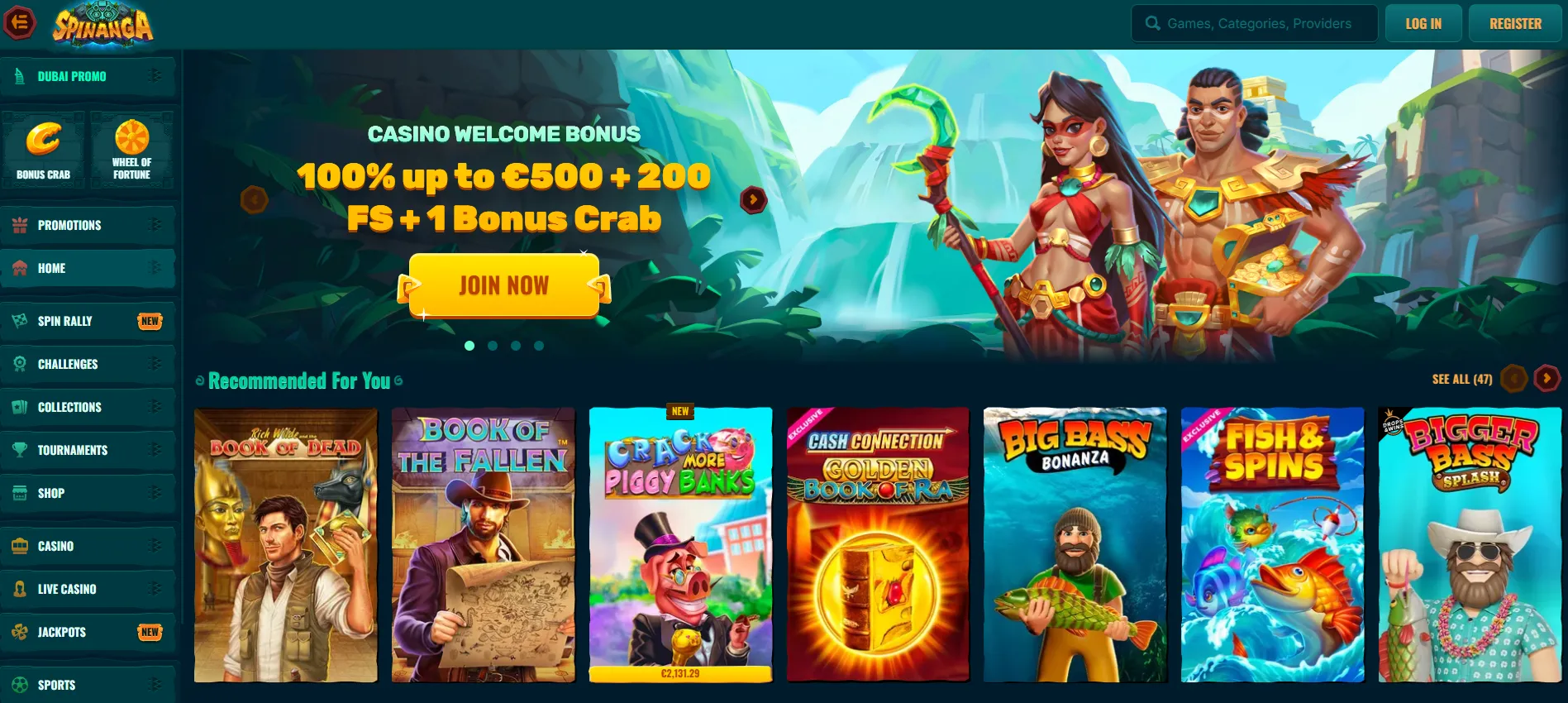 Screenshot Spinanga